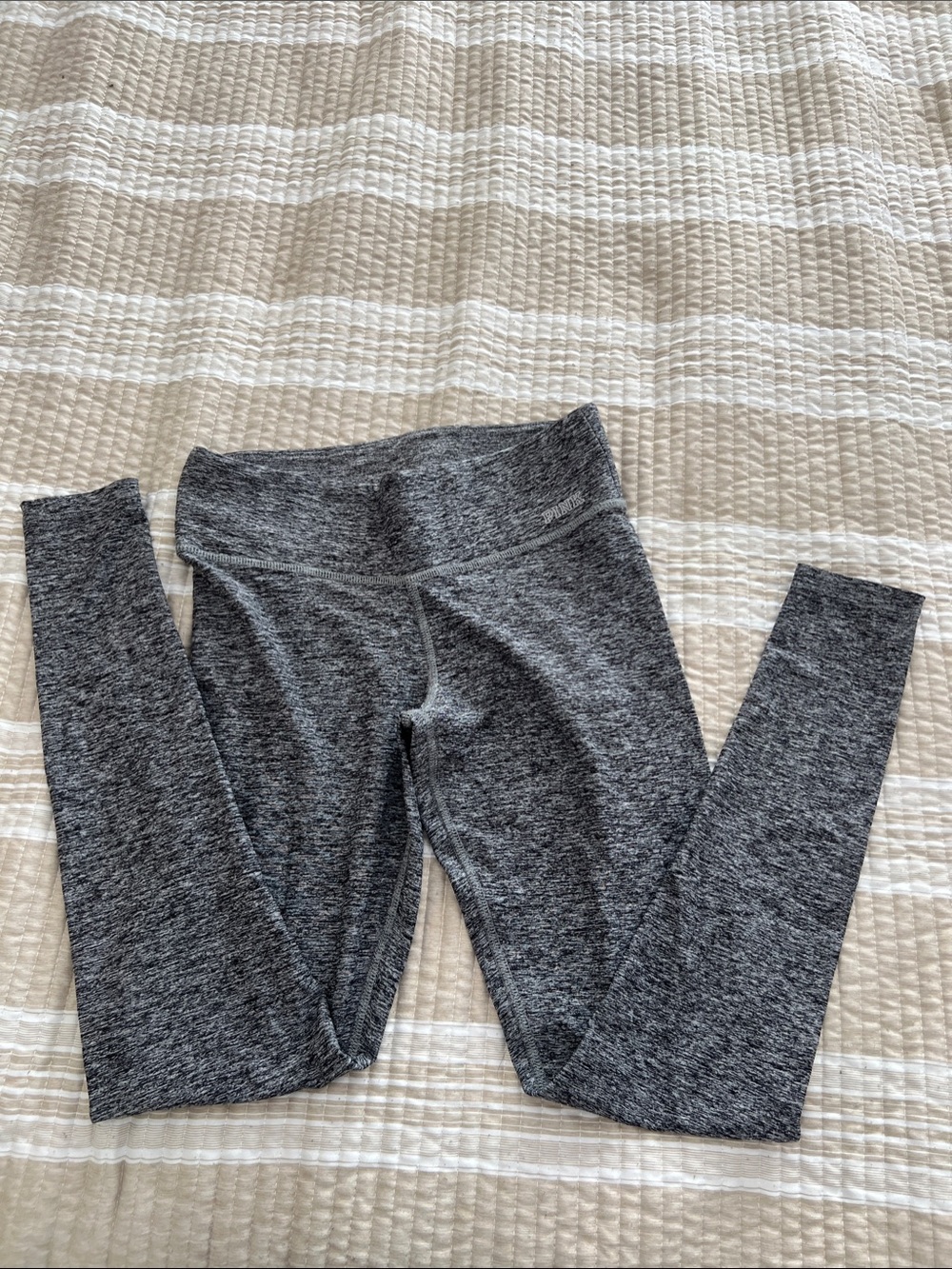 PINK Victoria's Secret Kids Dark Gray Heather Leggings